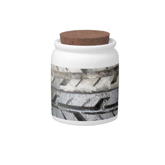 Tire Candy Jar (Front)