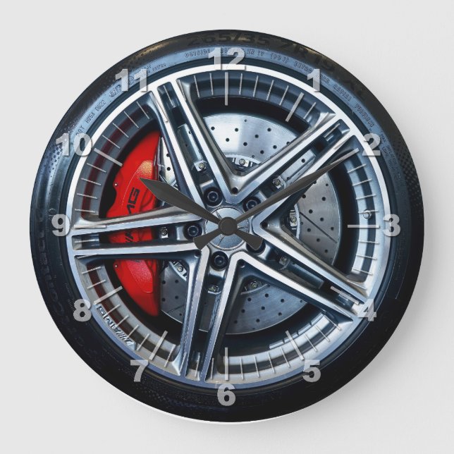 Tire center large clock (Front)