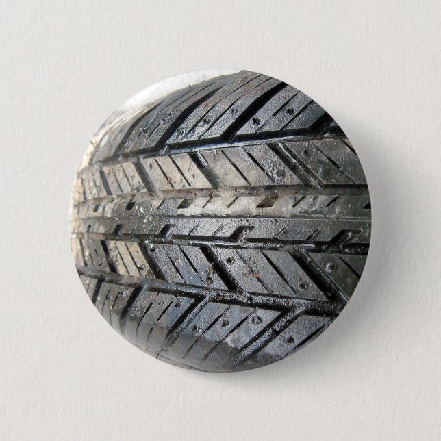 Tire Pinback Button (Front)