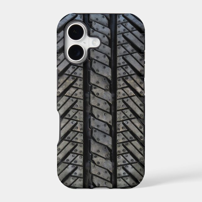 Tire Rubber Thread Automotive Texture Case-Mate iPhone Case (Back)