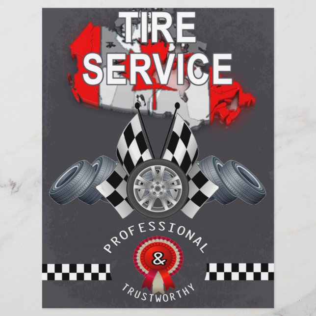 Tire Services Flyer (Front)