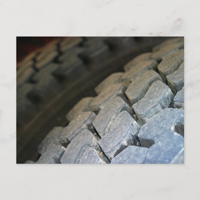 Tire Surface Postcard (Front)
