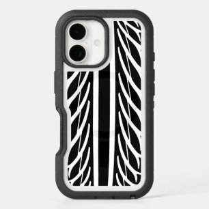 Tire Texture Abstract Pattern iPhone 16 Case