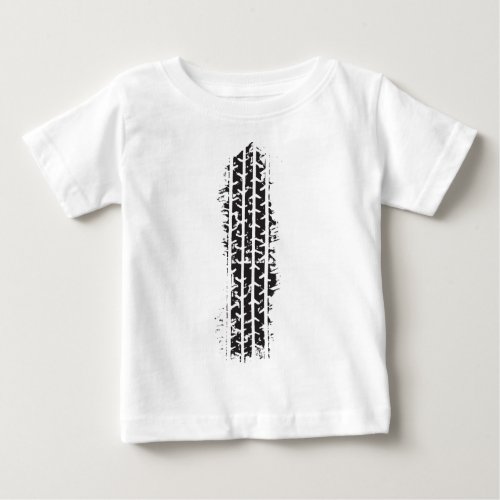 Tire Track Baby T_Shirt