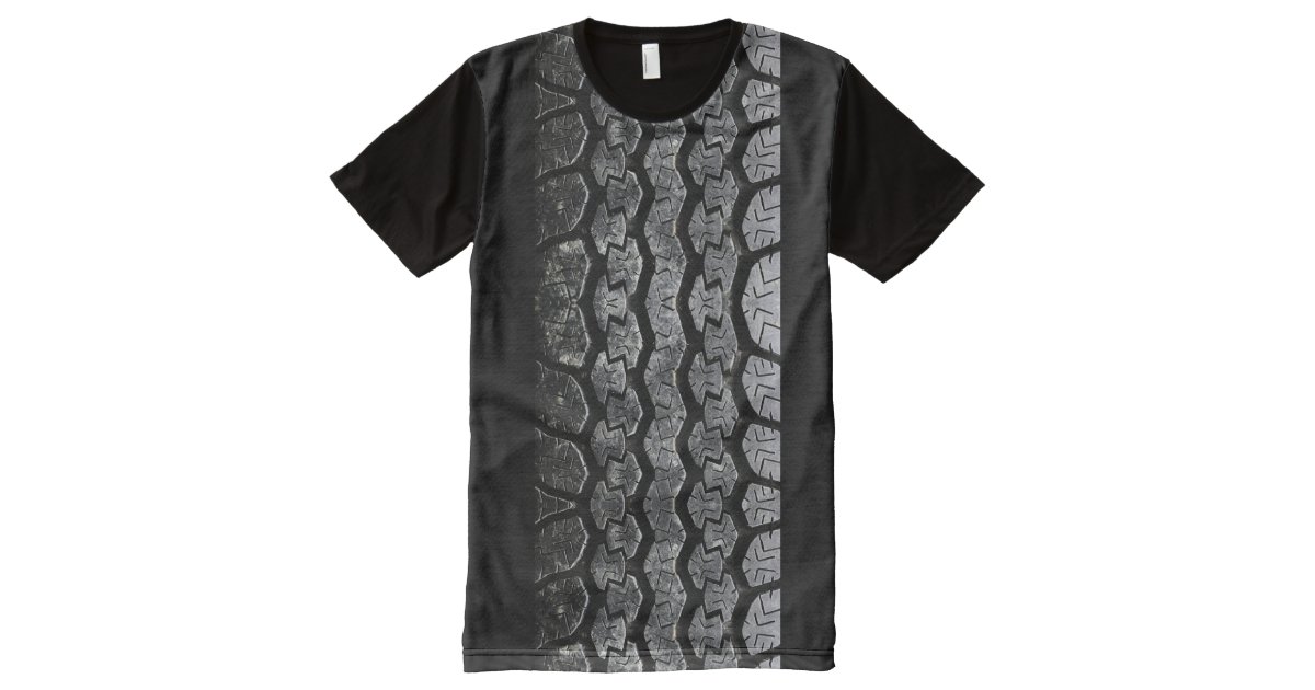 Tire Tread All-Over-Print T-Shirt | Zazzle