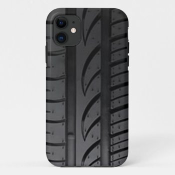 Tire Tread Iphone 11 Case by LeftBrainDesigns at Zazzle