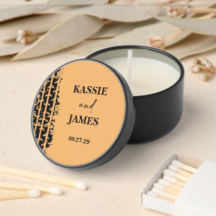 Tire Tread Wedding Mini Candle Favors