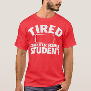 Tired Computer Science student Premium  T-Shirt