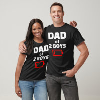 dad and two sons t shirts