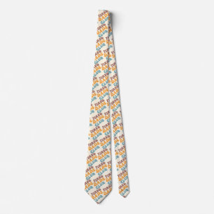 Tired Dads Club Funny Neck Tie