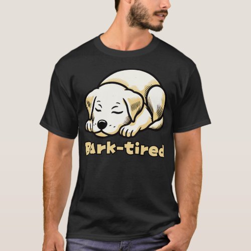 Tired dog T_Shirt