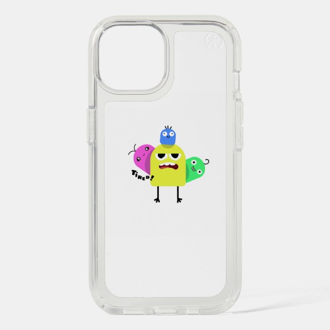 tired everytime speck iPhone case (Front)