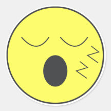 Tired Face Emoticon Mood