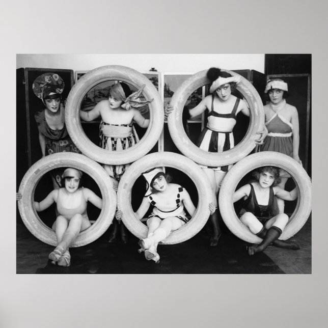 Tired Girls: 1920s Poster (Front)