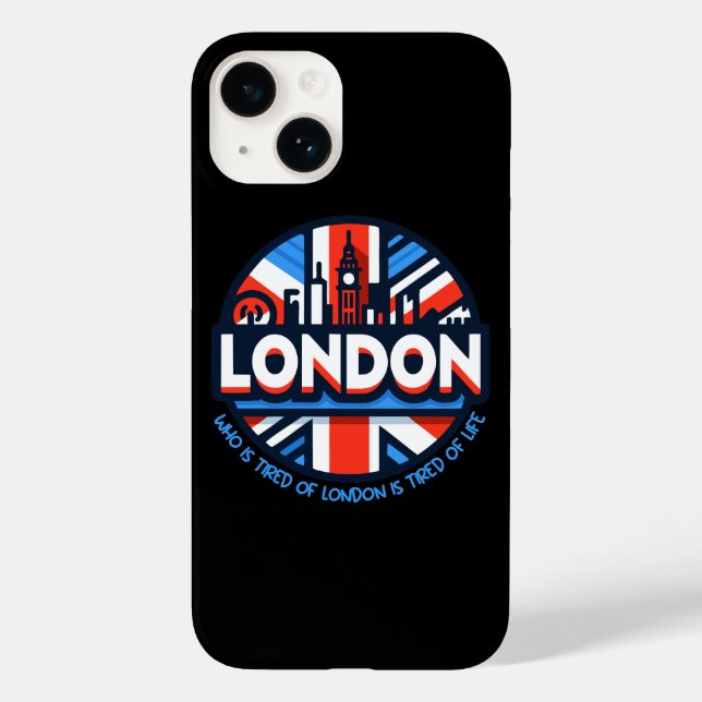 Tired of London Case-Mate iPhone Case (Back)