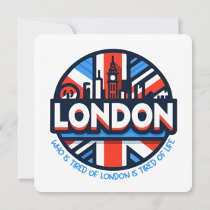 Tired of London Invitation