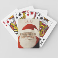 Tired Santa Playing Cards