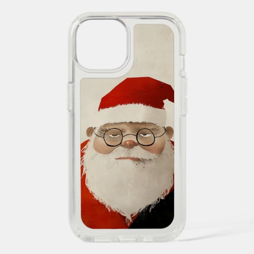 Tired Santa iPhone 15 Case