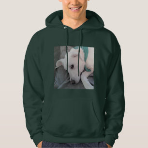 Tired St Patricks Day Dog Wearing Green T-Shirt Hoodie