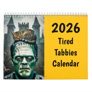  Tired Tabbies Calendar