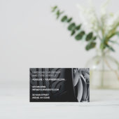 Tires Auto Repair Business Card (Standing Front)