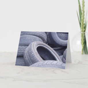 "Tires" Birthday Card