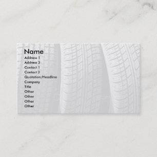 Tires Business Card