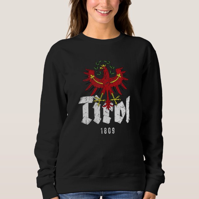Tirol 1809 Eagle Crest Country Vintage Retro Sweatshirt (Front)