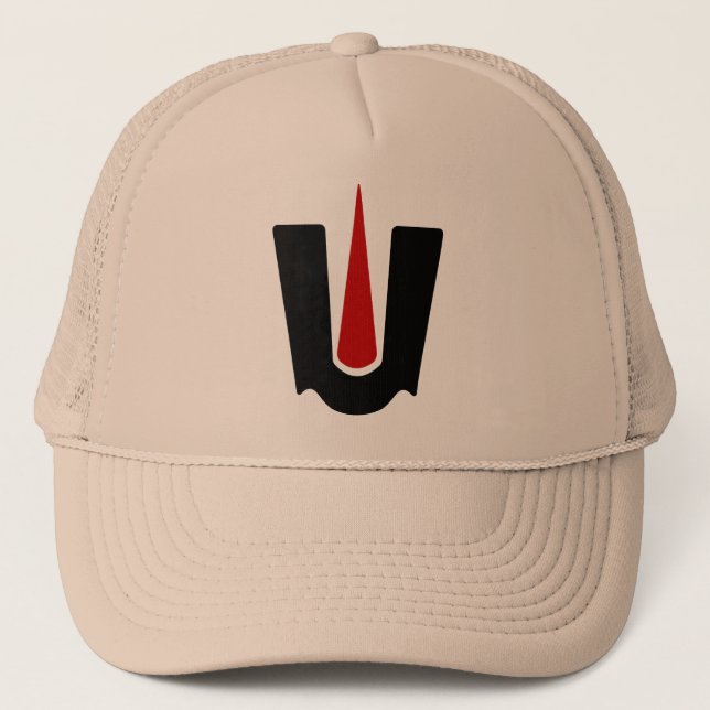 Tirupati Balaji Tilak Sign Trucker Hat (Front)