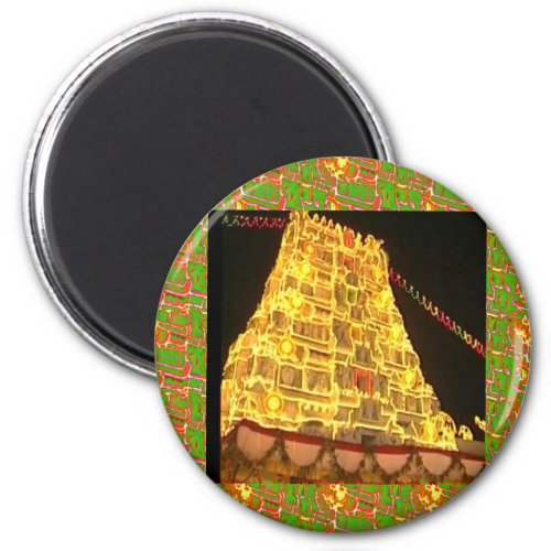 TIRUPATI Hindu Temple  South India Magnet