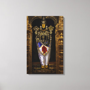 Tirupati Venkateshwara Swamy Canvas Wall Art