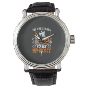 Tis Season Be Spooky Halloween Pumpkin Ghost Watch