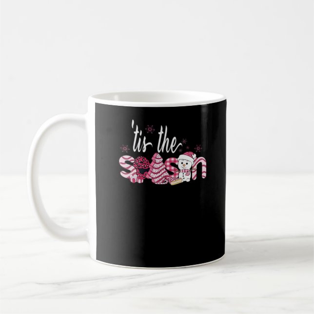 Tis Season Christmas Sweater Holiday Creative Vint Coffee Mug (Left)