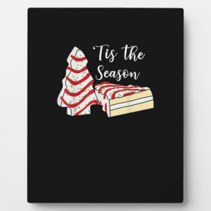 Tis Season Christmas Tree Costume Funny Graphic Plaque