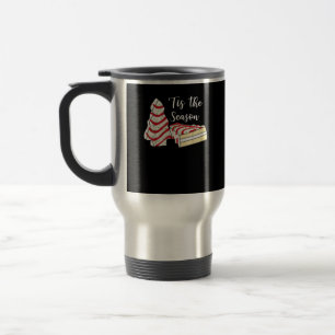 Tis Season Christmas Tree Costume Funny Graphic Travel Mug