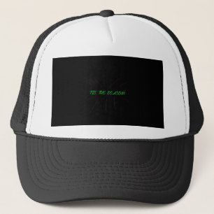 Tis Season Collection Graphic Minimal Clean Trucker Hat