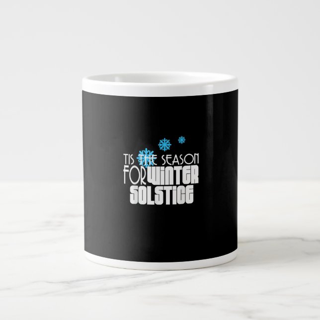 Tis Season For Funny Tamales Creative Style Giant Coffee Mug (Front)