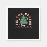 Tis Season Retro Halloween Spooky Season Fall Napkins
