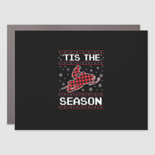 Tis Season Soccer Pumpkin Autumn Fall Thanksgiving Car Magnet