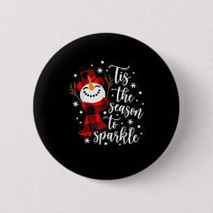 Tis Season To Sparkle Matching Family Button