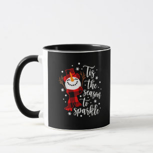 Tis Season To Sparkle Matching Family Mug