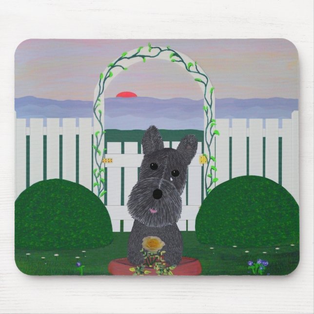 Tis the Last Rose of Summer Mouse Pad (Front)