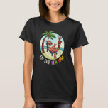 Tis The Sea-Sun Funny Santa Beach Summer Christmas T-Shirt<br><div class="desc">Tis The Sea-Sun Funny Santa Beach Summer Christmas In July</div>
