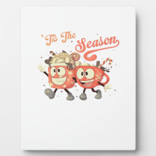 Tis The Season Art Treats With Retro Charm Plaque
