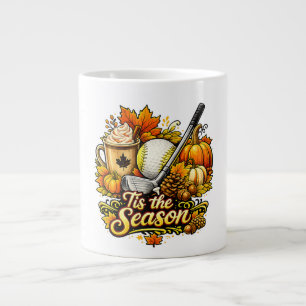 Tis The Season Autumn Golf Pumpkin Spice Coffee Giant Coffee Mug