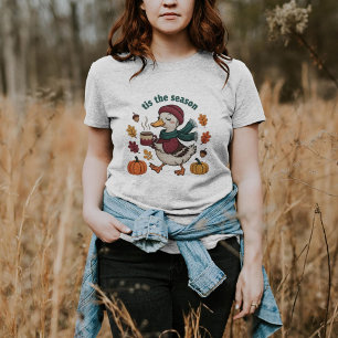 Tis the Season, Autumn Goose Pumpkin Spice Prince Sweatshirt