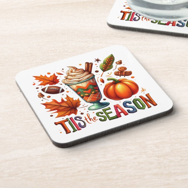 Tis the Season  Beverage Coaster (Left Side)