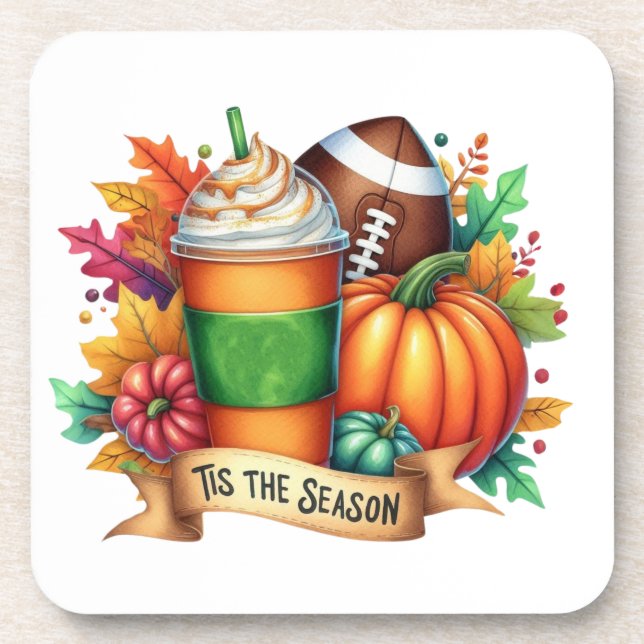 Tis the Season  Beverage Coaster (Front)