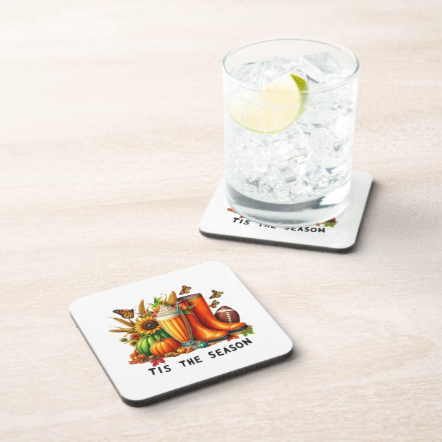 Tis the Season  Beverage Coaster (Right Side)