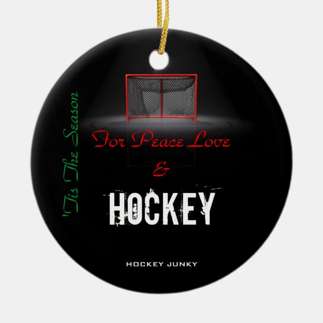 'Tis The Season Ceramic Ornament (Front)